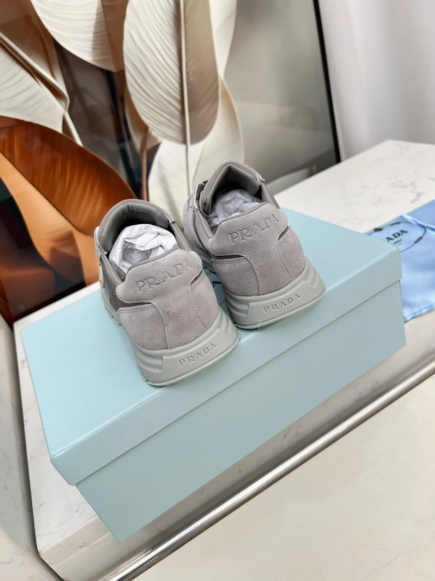 👟👟Ex-factory price 540👟👟 Prada "PRADA.." 2025 explosive model has been shipped. , original 1:1 development, four colors available 35--41 "Code 34 and 41 can be customized and cannot be returned or exchanged"
